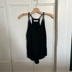 XS Elodie Black Tank Top